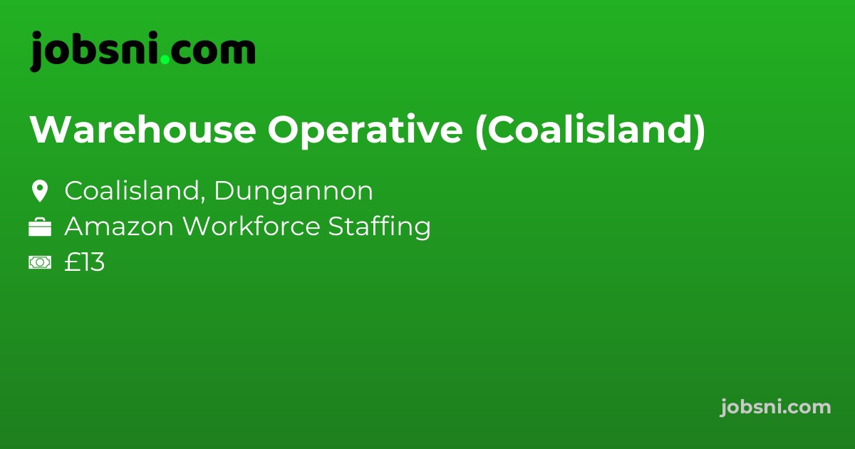 Warehouse Operative (Coalisland)