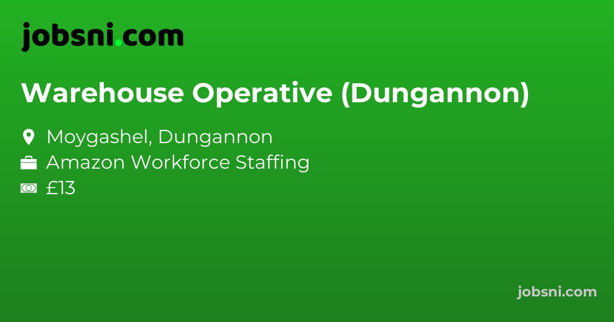 Warehouse Operative (Dungannon)