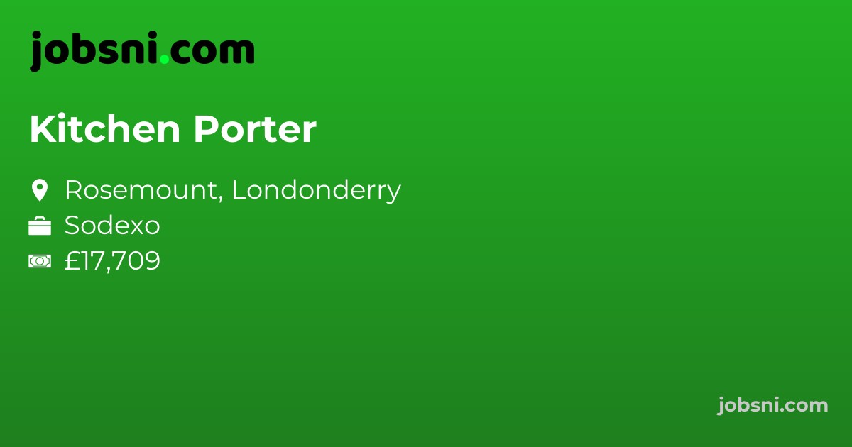 Kitchen Porter