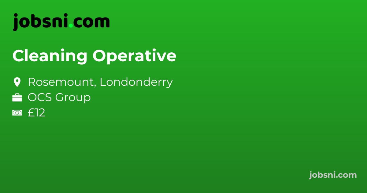 Cleaning Operative
