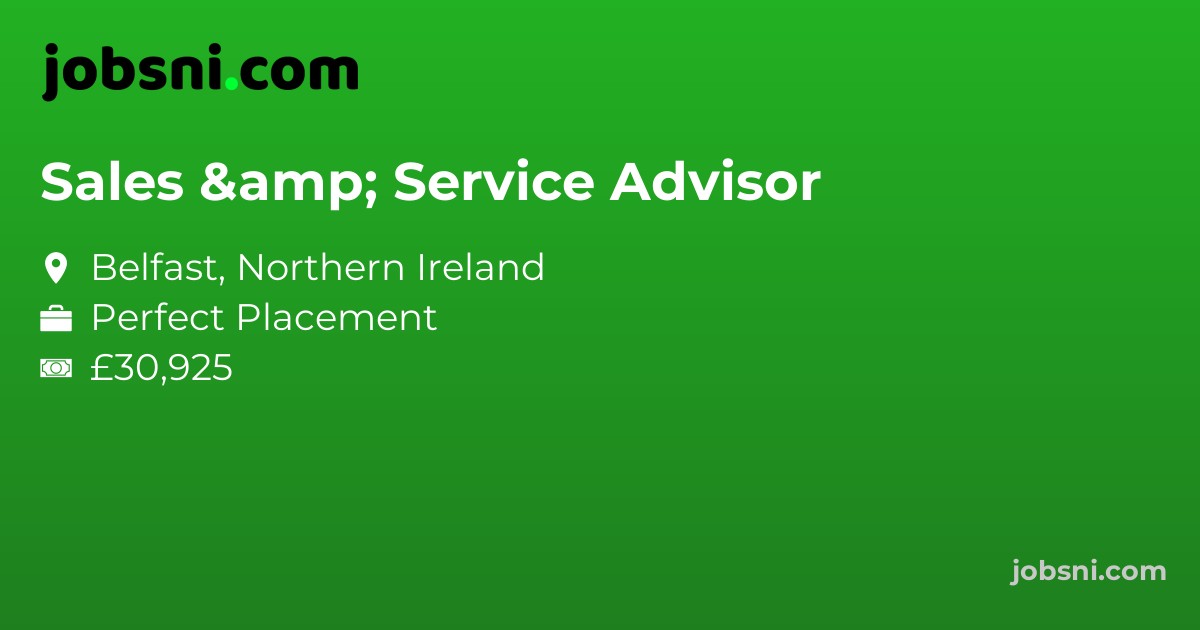 Sales & Service Advisor