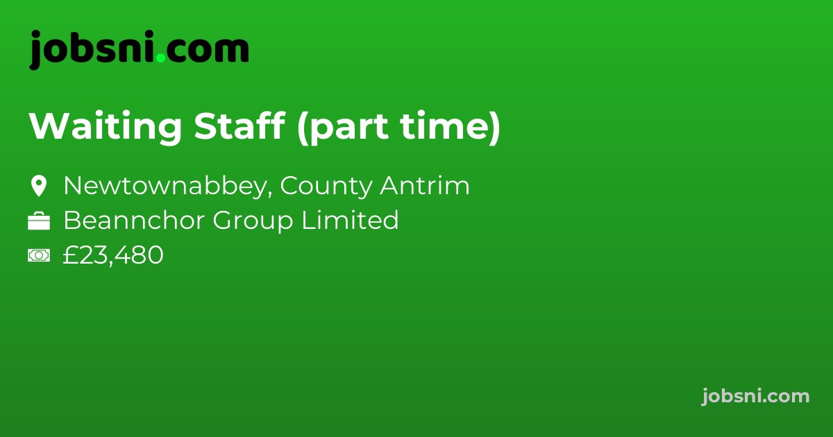 Waiting Staff (part time)