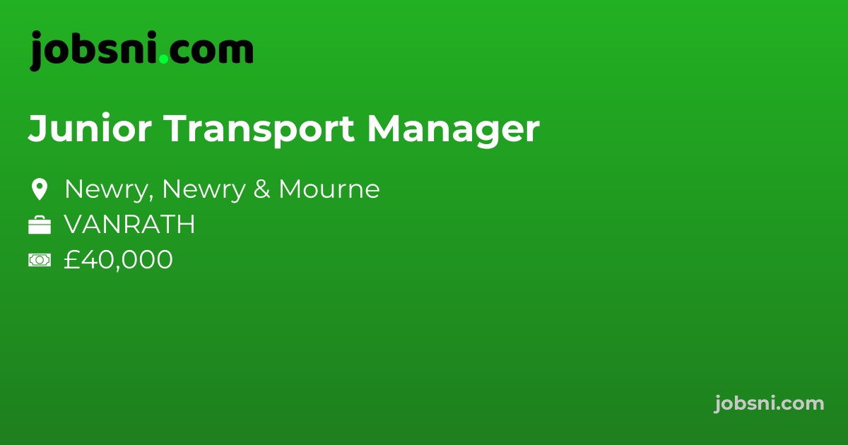 Junior Transport Manager