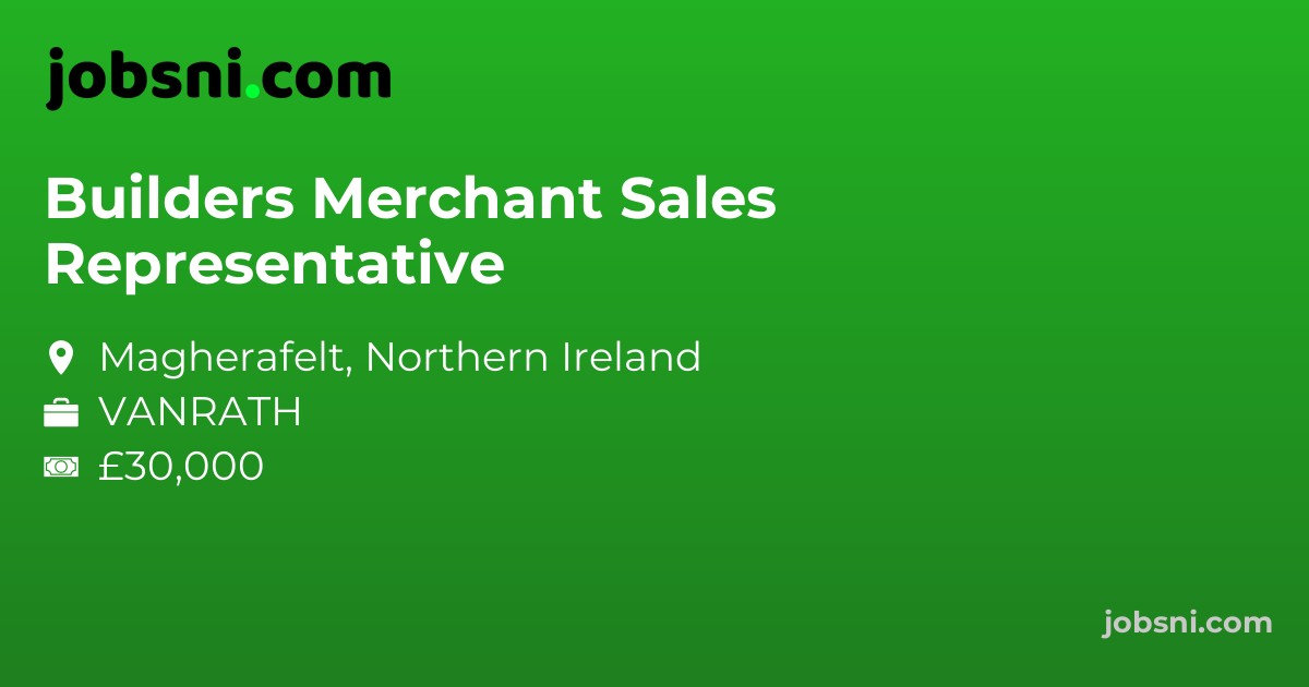 Builders Merchant Sales Representative