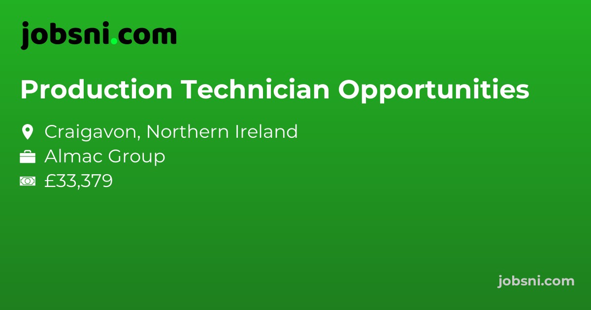 Production Technician Opportunities