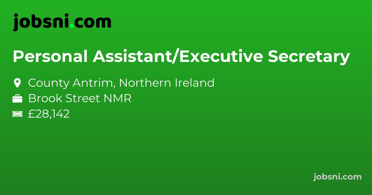 Personal Assistant/Executive Secretary