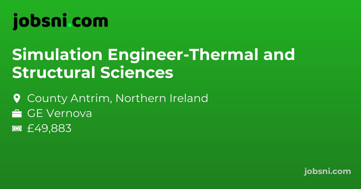 Simulation Engineer-Thermal and Structural Sciences