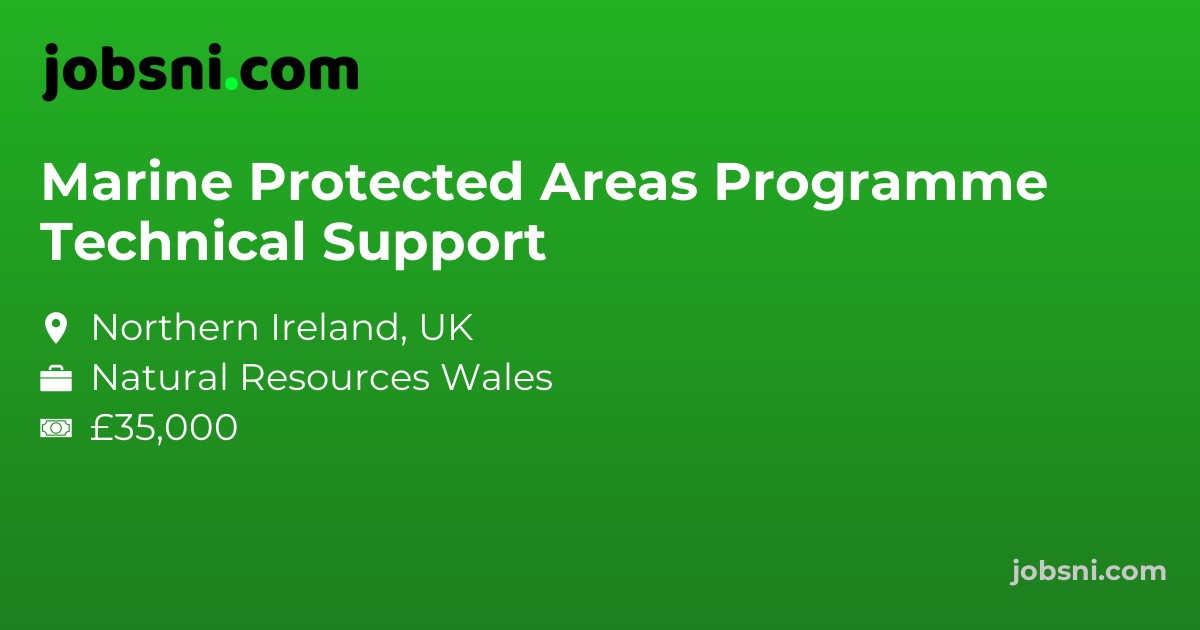 Marine Protected Areas Programme Technical Support