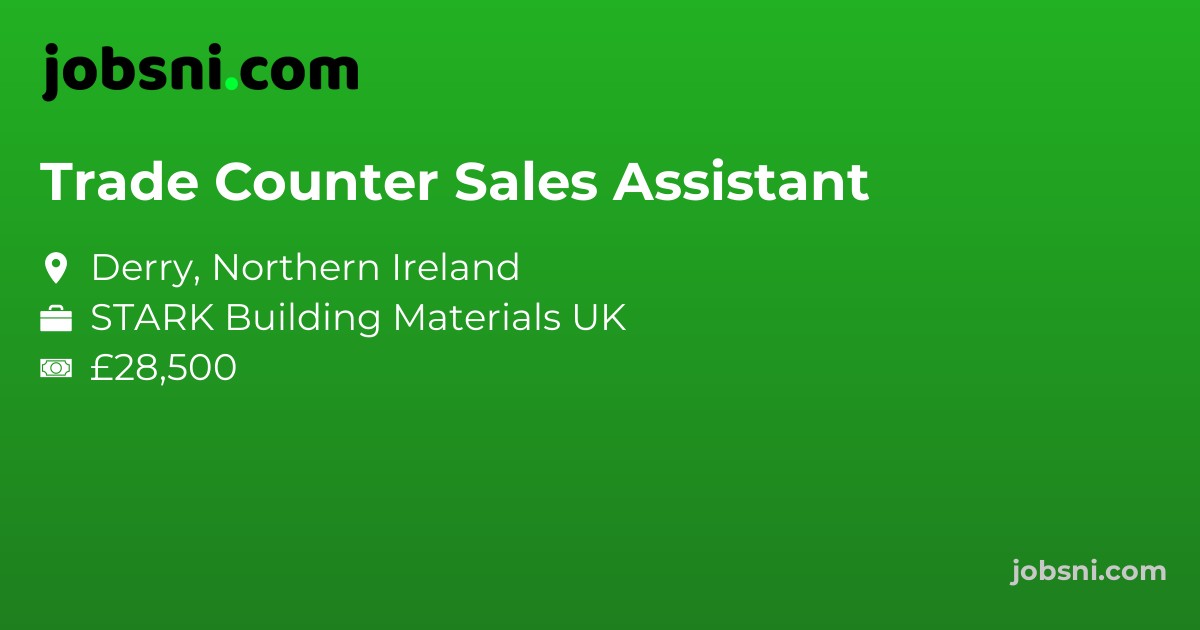 Trade Counter Sales Assistant