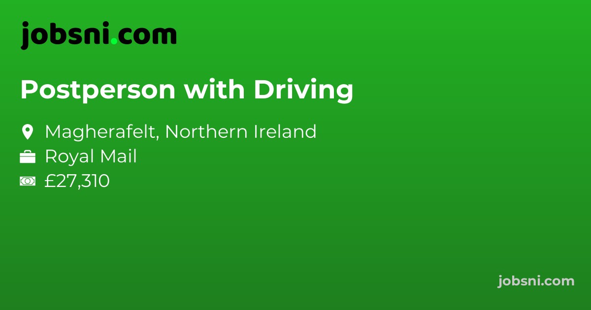 Postperson with Driving