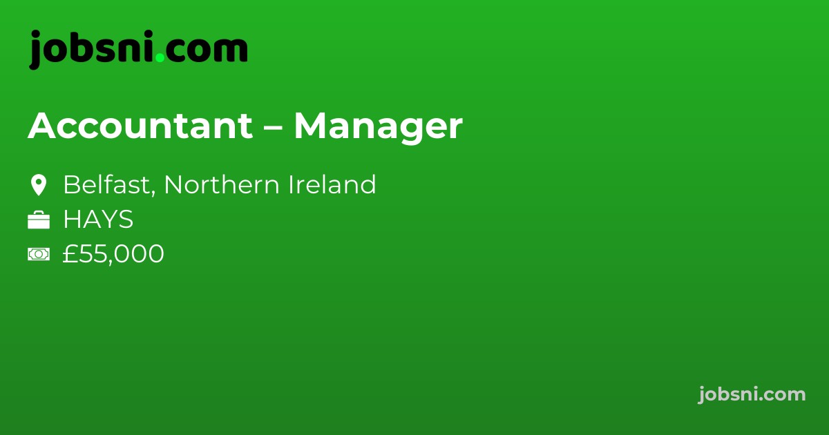 Accountant – Manager
