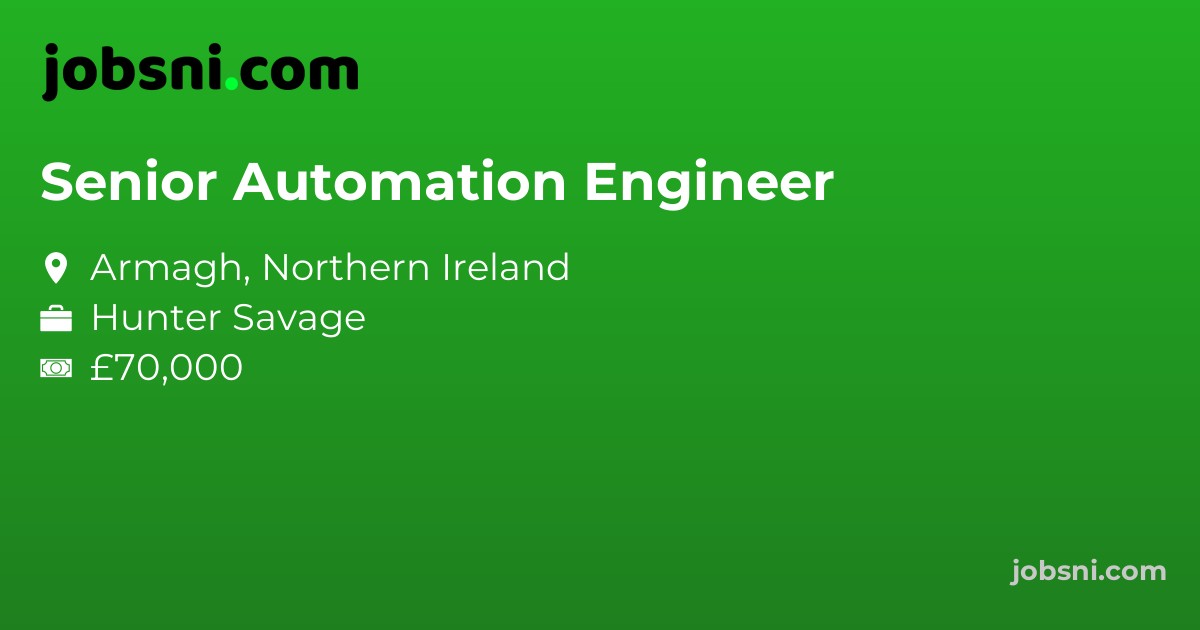 Senior Automation Engineer