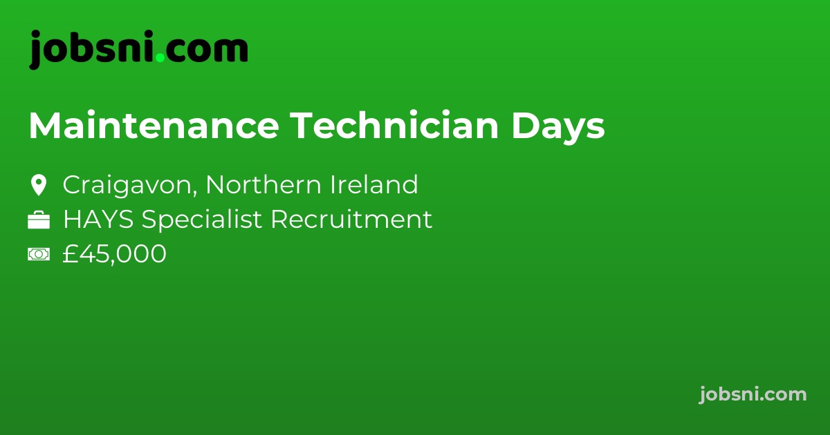 Maintenance Technician Days