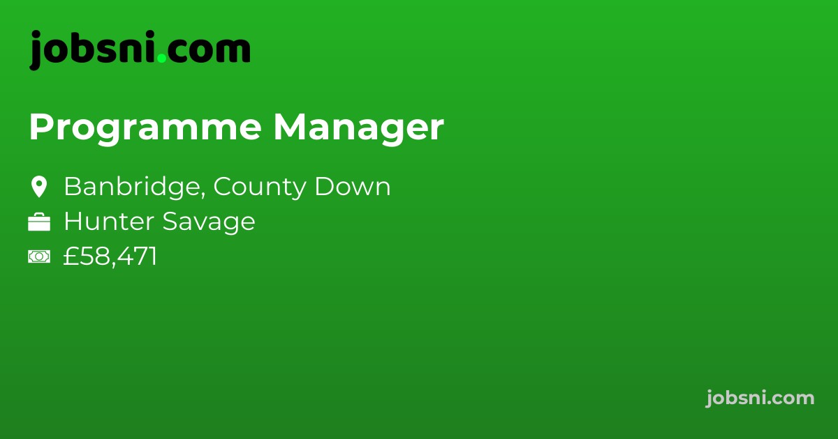 Programme Manager