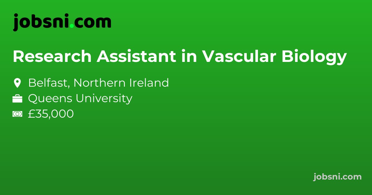 Research Assistant in Vascular Biology