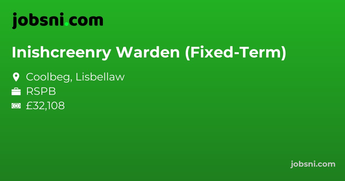 Inishcreenry Warden (Fixed-Term)