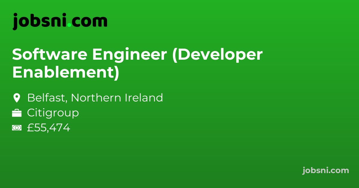 Software Engineer (Developer Enablement)