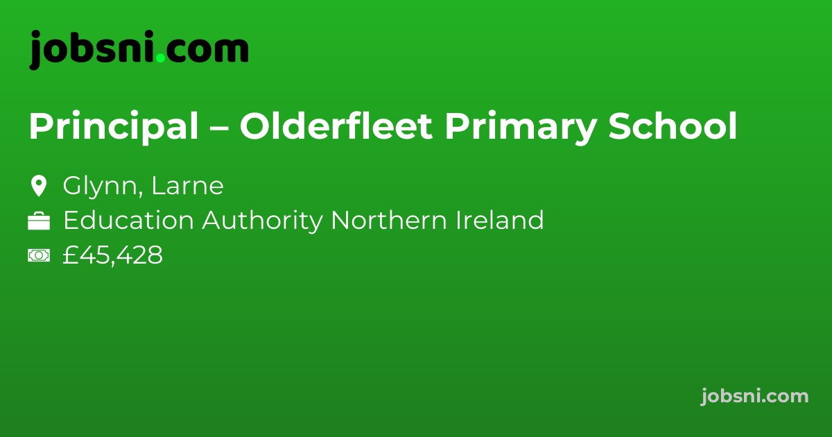 Principal – Olderfleet Primary School