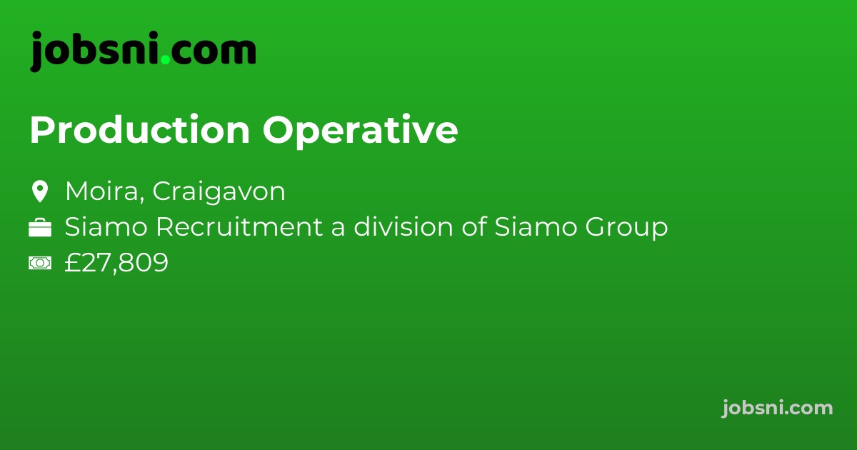 Production Operative