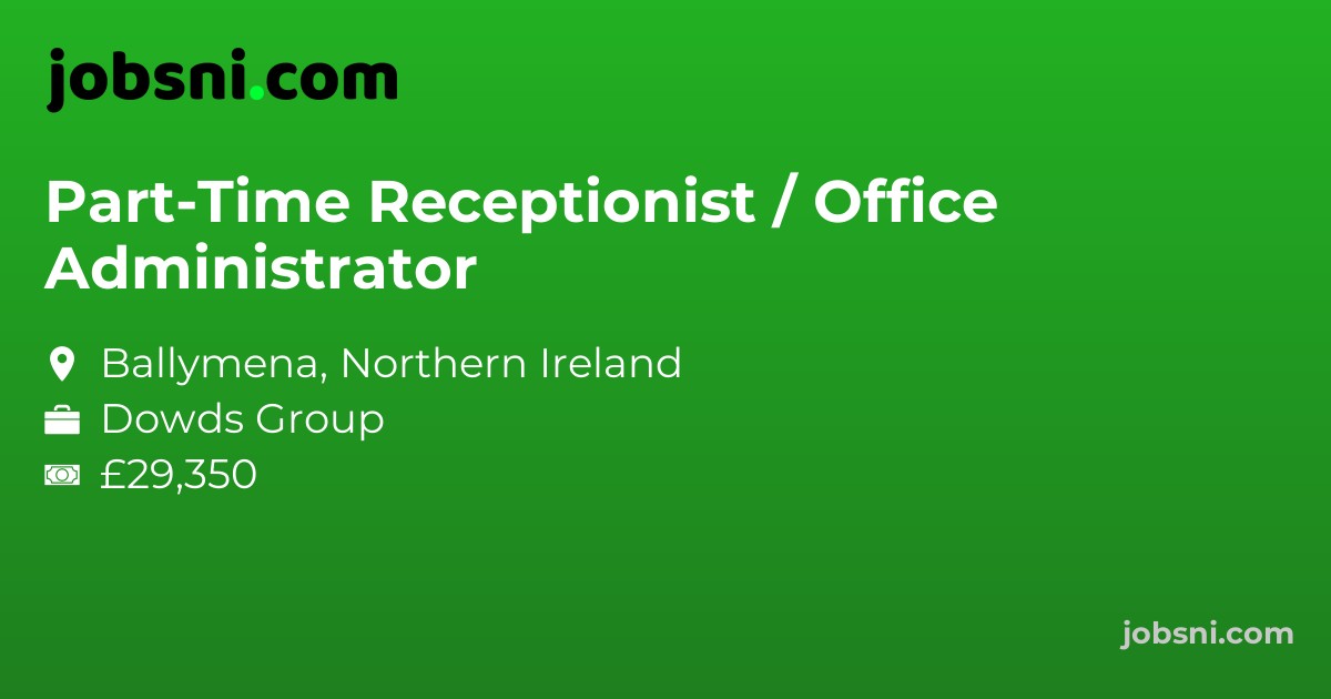Part-Time Receptionist / Office Administrator