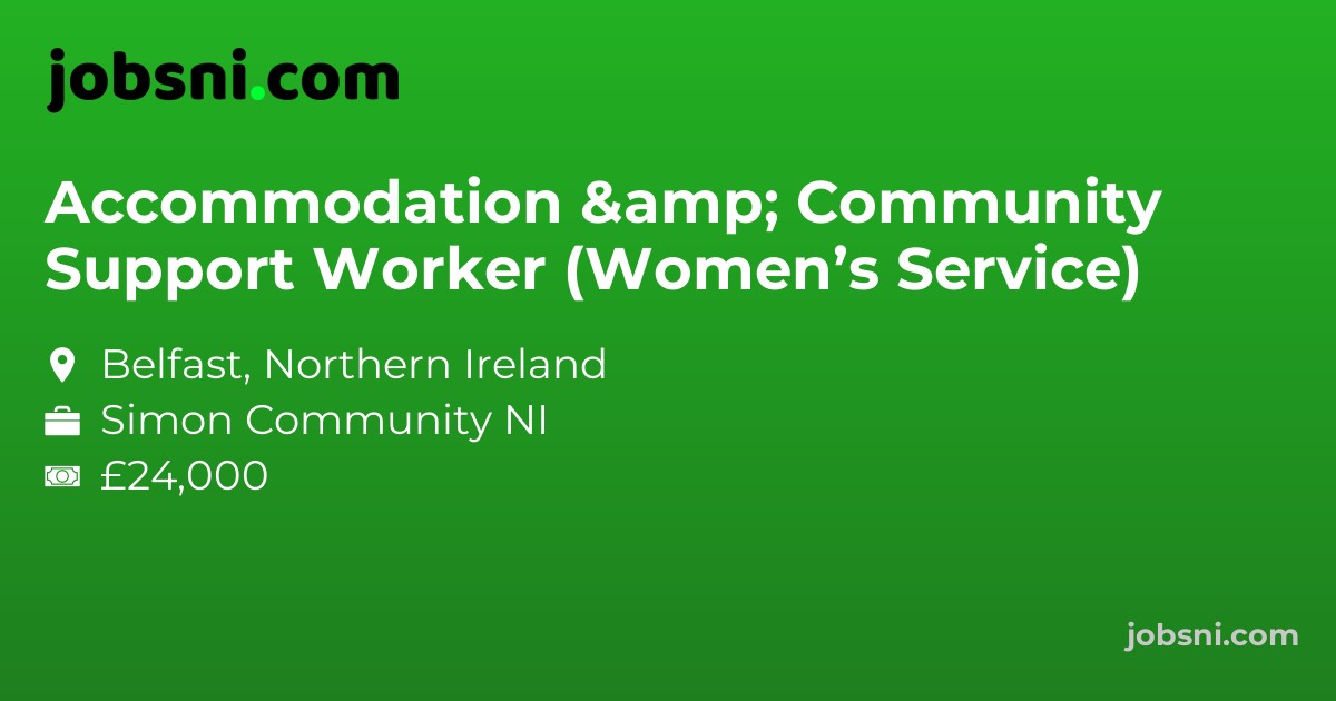 Accommodation & Community Support Worker (Women’s Service)
