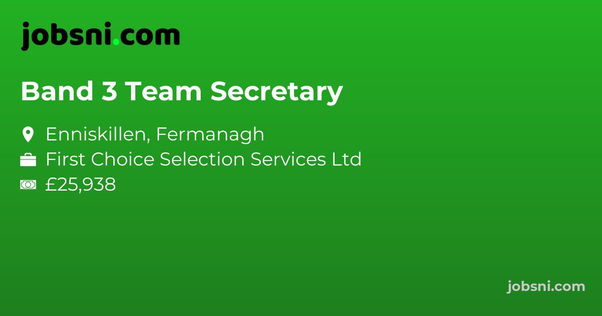 Band 3 Team Secretary