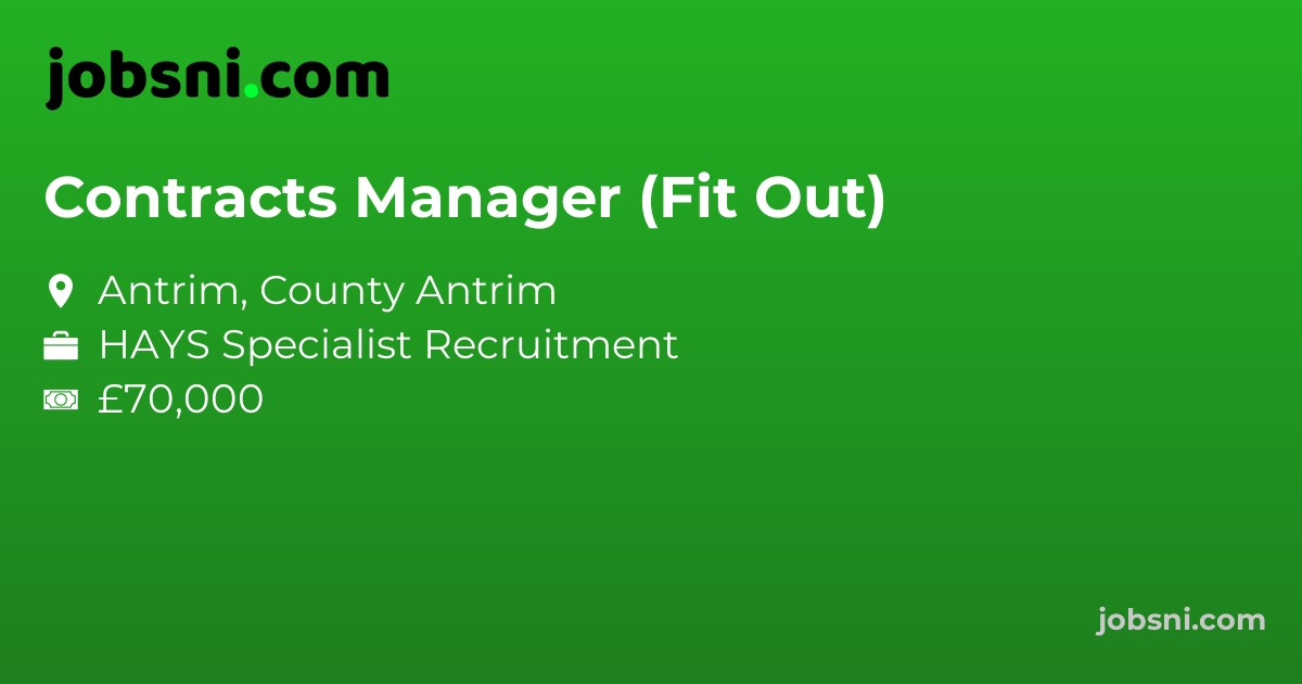 Contracts Manager (Fit Out)