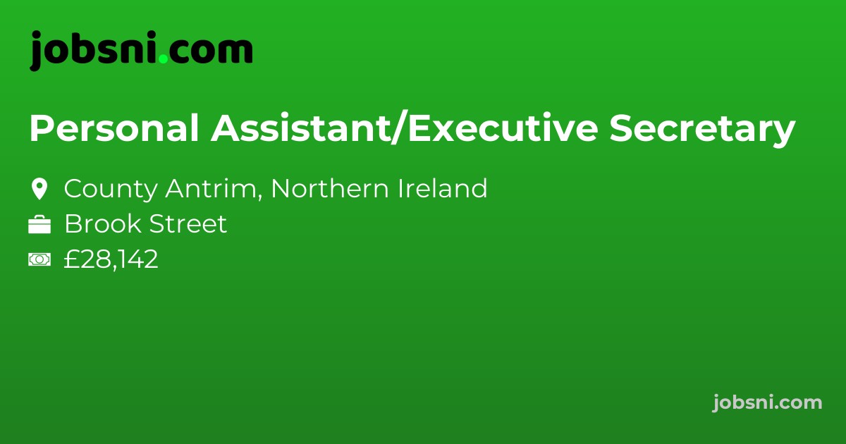 Personal Assistant/Executive Secretary