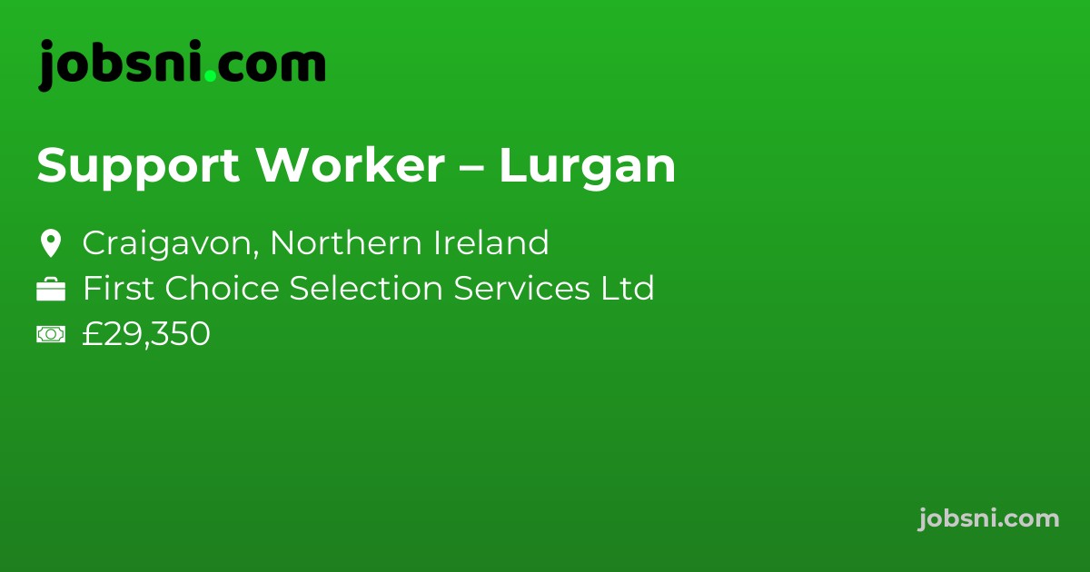 Support Worker – Lurgan