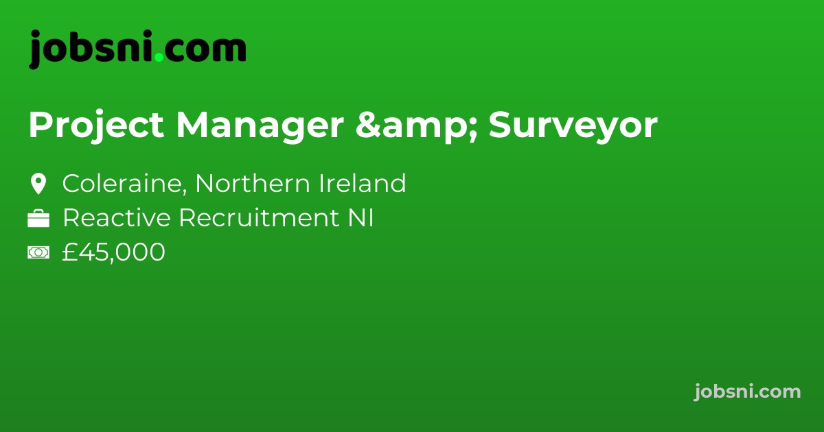 Project Manager & Surveyor