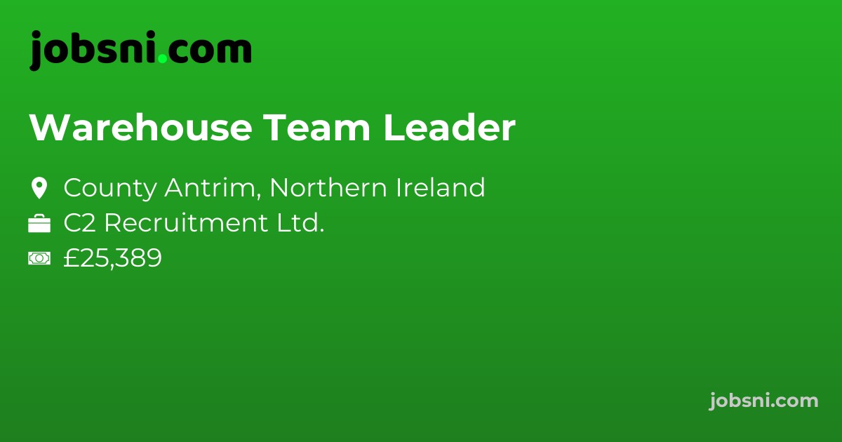 Warehouse Team Leader