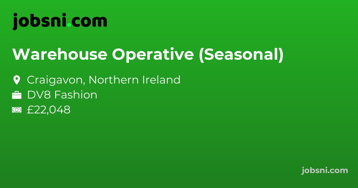 Warehouse Operative (Seasonal)