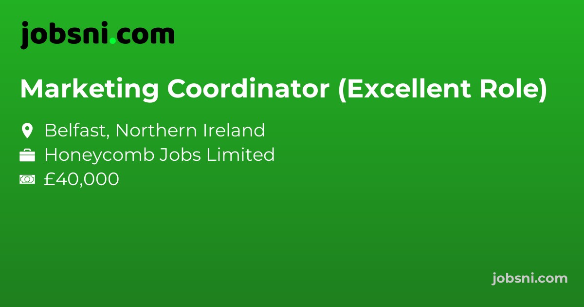 Marketing Coordinator (Excellent Role)