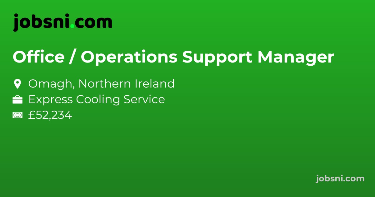 Office / Operations Support Manager