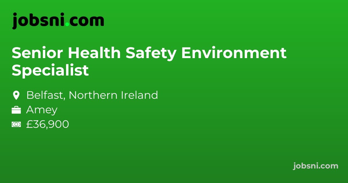 Senior Health Safety Environment Specialist