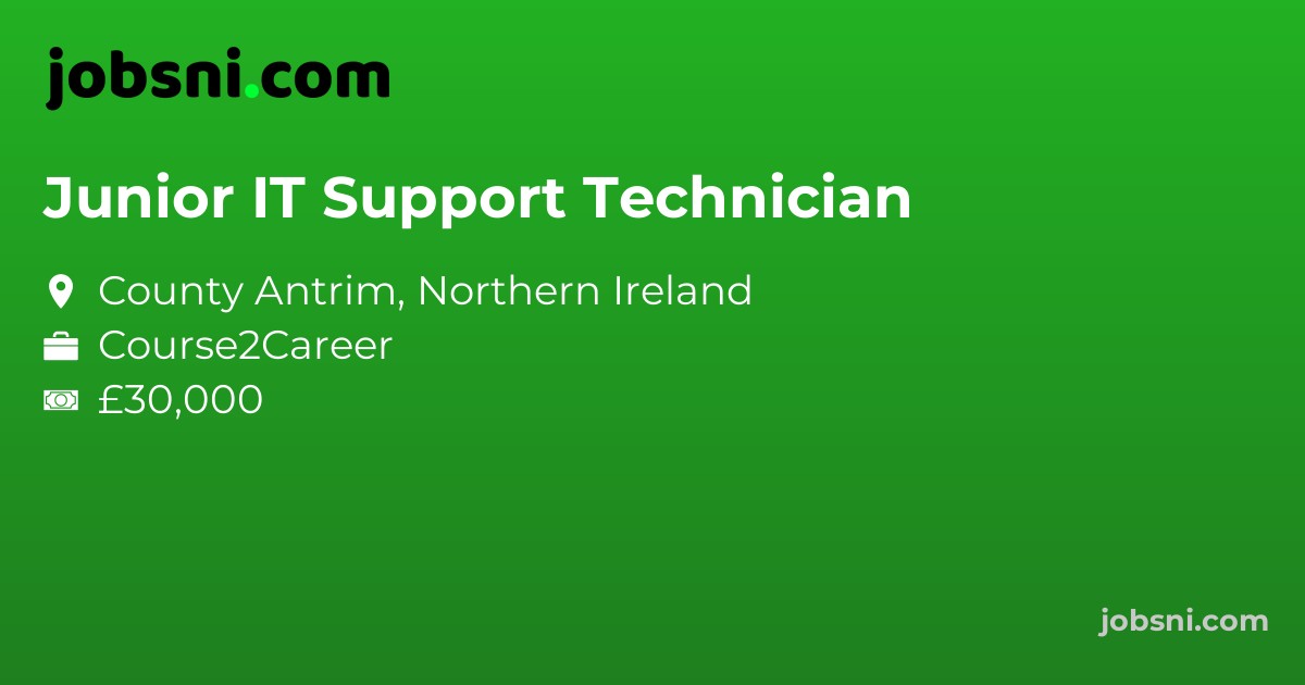 Junior IT Support Technician