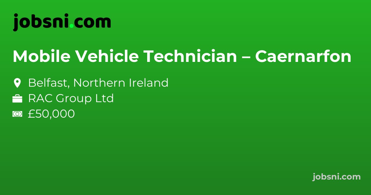 Mobile Vehicle Technician – Caernarfon