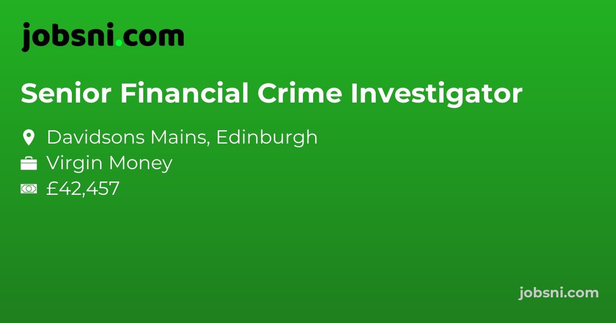 Senior Financial Crime Investigator