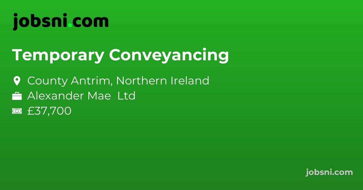 Temporary Conveyancing
