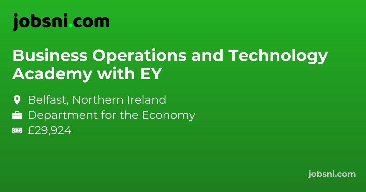 Business Operations and Technology Academy with EY