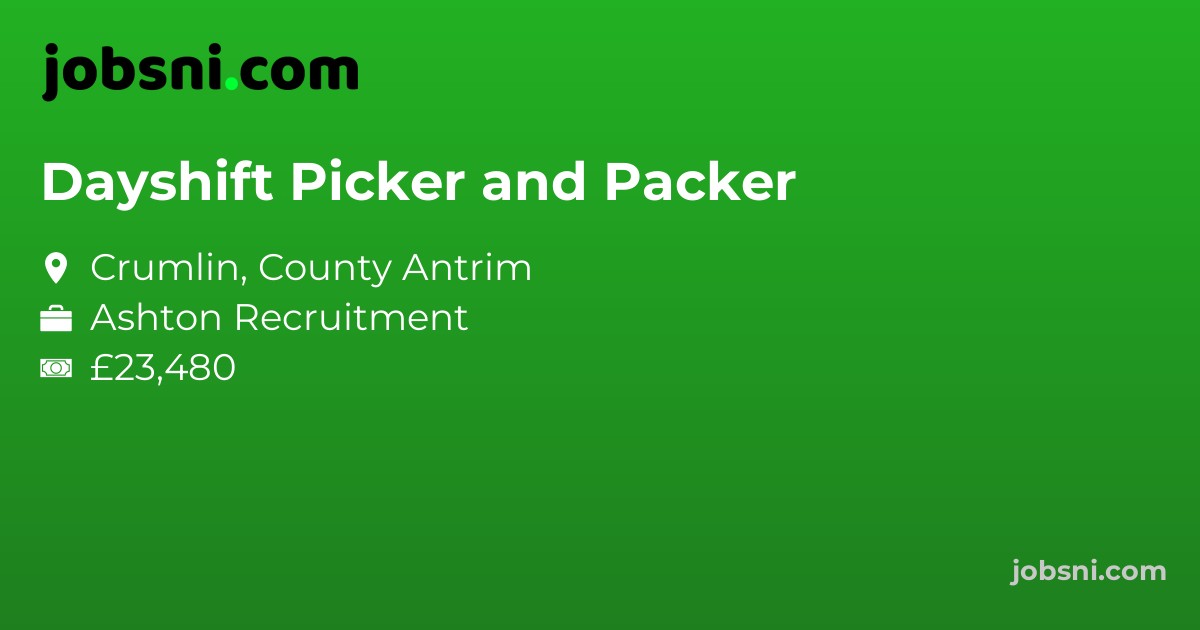 Dayshift Picker and Packer