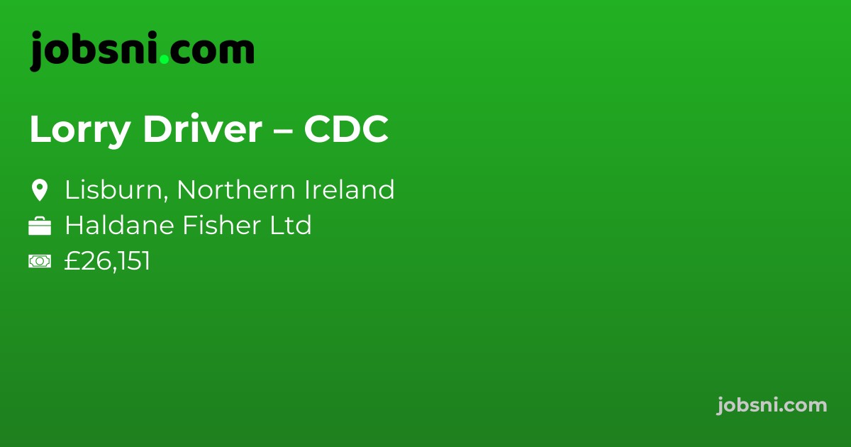 Lorry Driver – CDC