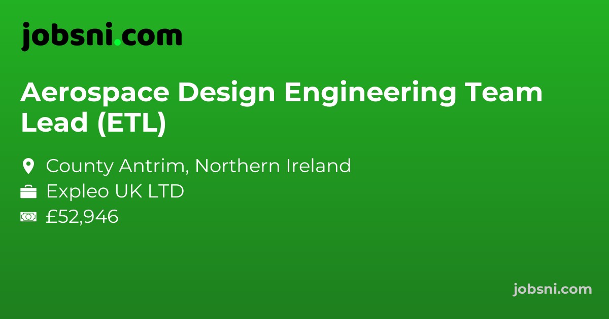 Aerospace Design Engineering Team Lead (ETL)