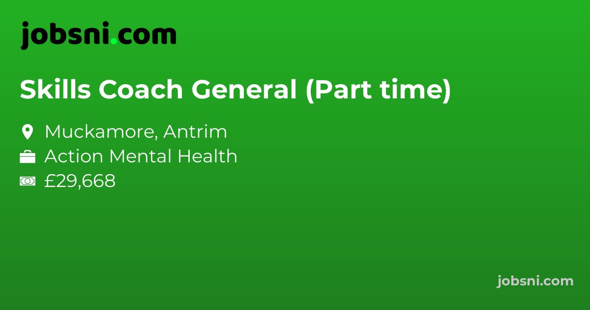 Skills Coach General (Part time)