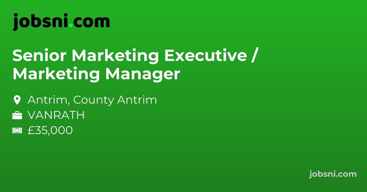 Senior Marketing Executive / Marketing Manager