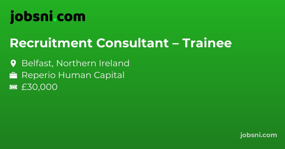 Recruitment Consultant – Trainee