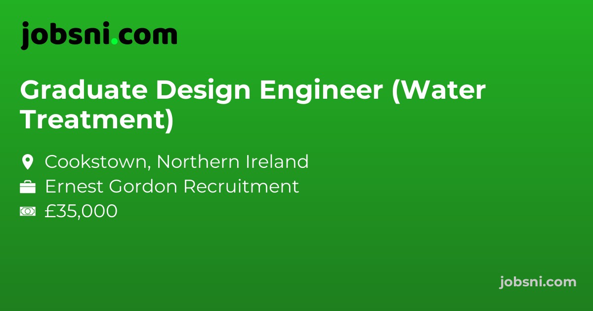 Graduate Design Engineer (Water Treatment)