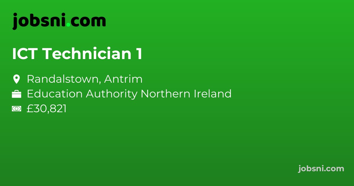 ICT Technician 1