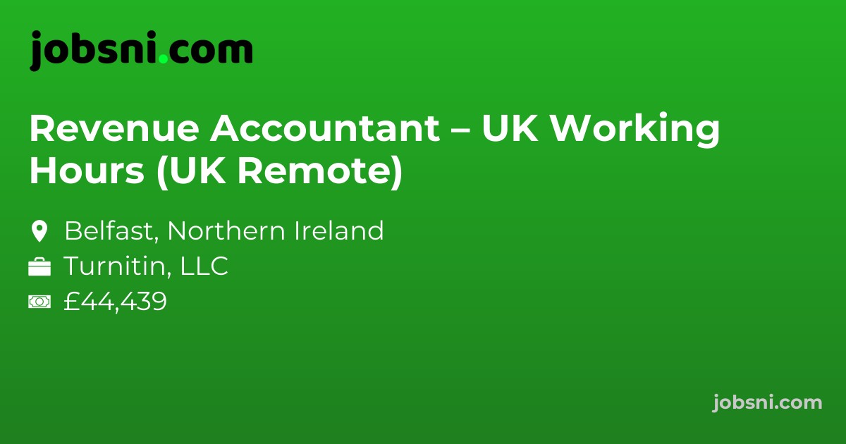 Revenue Accountant – UK Working Hours (UK Remote)