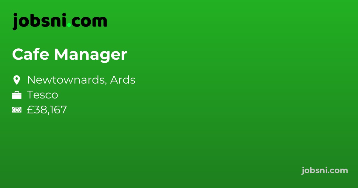 Cafe Manager